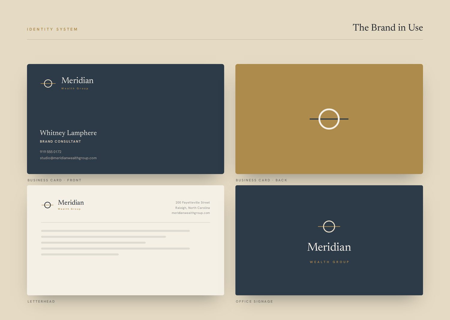 Meridian Wealth Group The brand in use